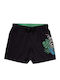 Hand Men's Swimwear Shorts Black with Patterns