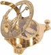 Nautical Solar Metal Compass 12cm