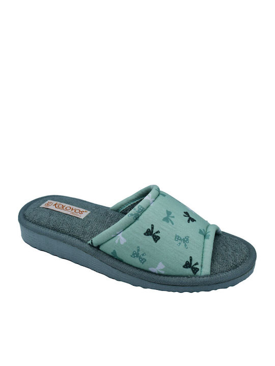 Kolovos Winter Women's Slippers Green
