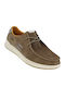 Men's Leather Casual Shoes Gray