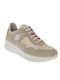 Leder Herren Freizeitschuhe Beige