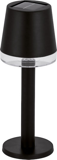 Struhm Tischlampe LED mit Schwarz Schirm und Basis