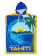 Roxy Atlas Cotton Beach Poncho Blue