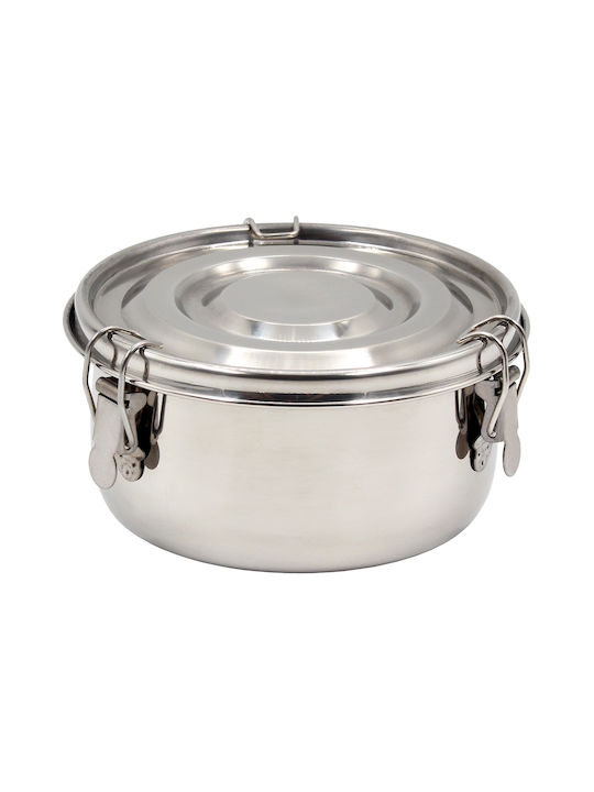 Keskor Δοχείο Φαγητού Inox Ασημί 13.5x13.5cm