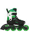 Powerslide Phuzion Universe Inline Einstellbar Rollers Grün Erwachsene/Kinder
