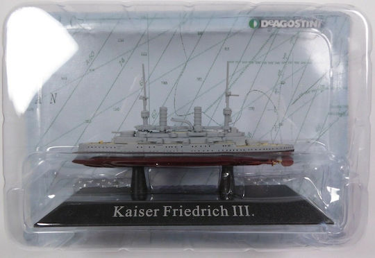 1/1250 Kaiser Friedrich Iii Liner Warship 1896