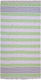 Amo La Casa Beach Towel Green with Fringes 180x100cm.