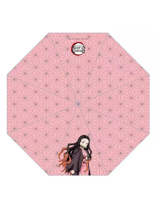 Sakami Merchandise Ομπρέλα Βροχής Σπαστή Ροζ