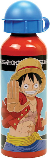 Gim One Piece Striking Παιδικό Παγούρι Αλουμινίου 520ml