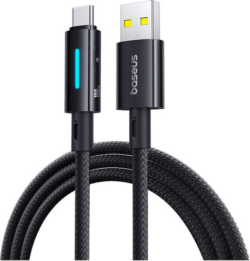 Baseus Charging USB 2.0 Kabel USB-C männlich - USB-A 100W Schwarz 1m
