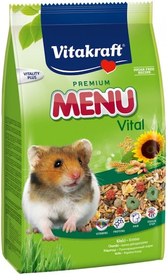 Vitakraft Supliment nutrițional pentru Hamster / Porc indian cu Ierburi 1kg 1buc