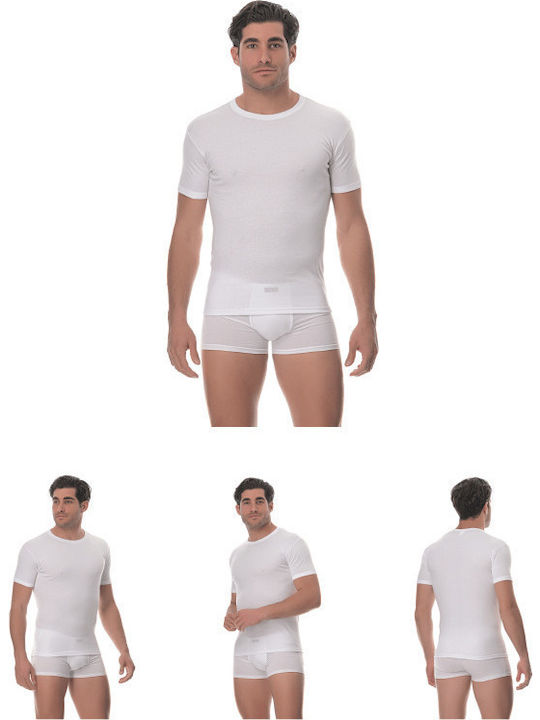Lido Underwear Men's Undershirt Short-sleeved W...