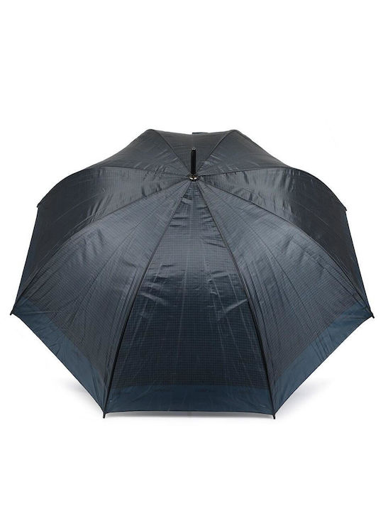 Gianfranco Ferre Automatic Umbrella with Walking Stick Gray