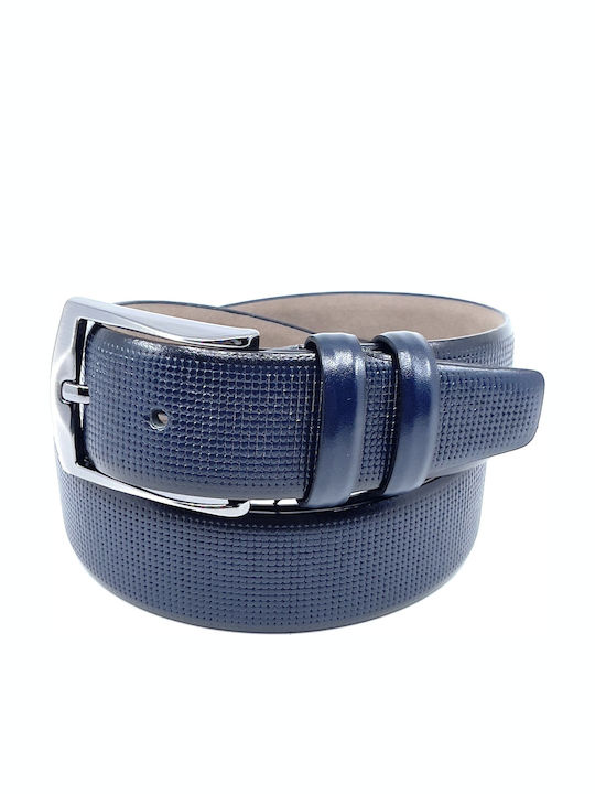 Legend Accessories Ανδρική Ζώνη από Δερματίνη Μπλε