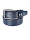 Men's Belt from Artificial Leather Navy Blue