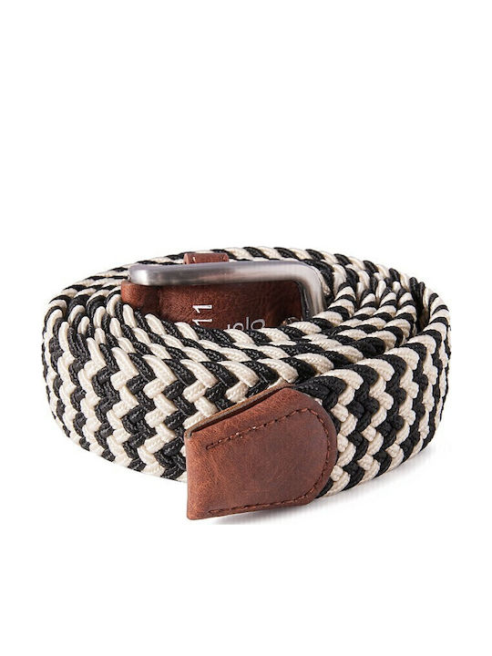 Elastisch Herren Gürtel Gestrickt Mehrfarbig
