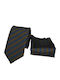 Messaggero Men's Tie Set Silk Printed