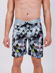 Victory Icetech 4ways Chaos Herren Badehose Bermuda Mehrfarbig
