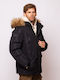 Winter Jacke Puffer Black