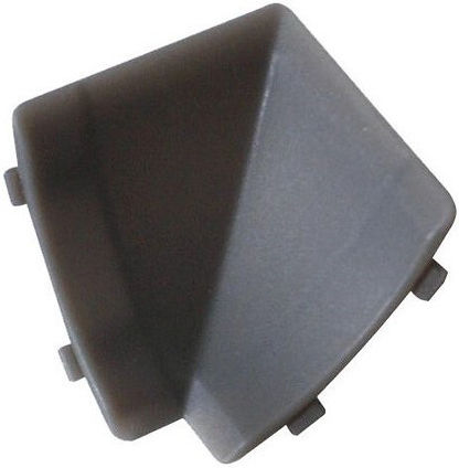 Internal Corner Joint Cover Mrk/120 Plastic Grey 132-1310070047