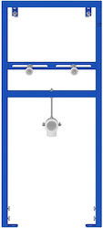 Vidaxl Bathroom Accessory Blue Metal 50 x 17.5 x 136 cm Durable Blue