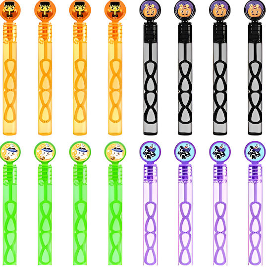 Halloween Themed Bubble Set Kids 4 Ml 16 Pieces
