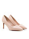 Pumps mit Stiletto-Absatz Beige