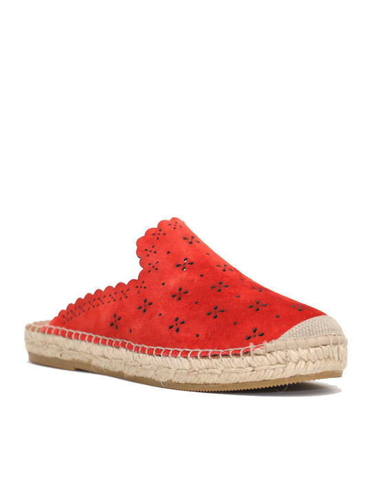Viguera Leather Mules Red 1905-Rojo