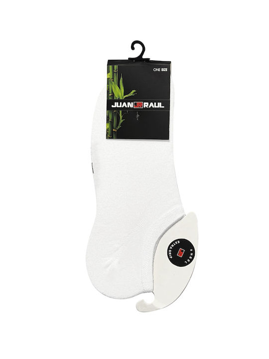 Juan Raul Herren Socken White 1Pack