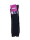 K Socks Women's Solid Color Socks Black
