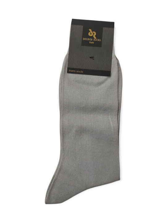 Douros Socks Herren Einfarbige Socken GRI 1Pack