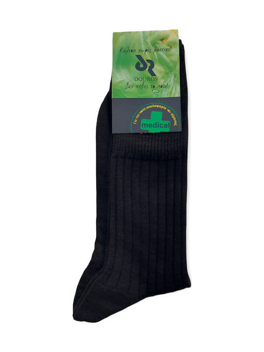 Douros Socks Douros Ανδρικές Μονόχρωμες Κάλτσες Μαύρο Douros Socks Douros Ανδρικές Μονόχρωμες Κάλτσες Μαύρο