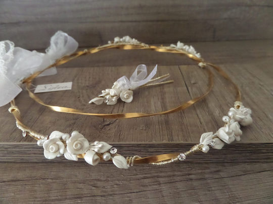 Handmade Порцеланови Сватбени Венци