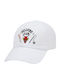 Hellfire Club Stranger Things Adult Baseball Cap White 5-Panel Polyester Adult Unisex One Size