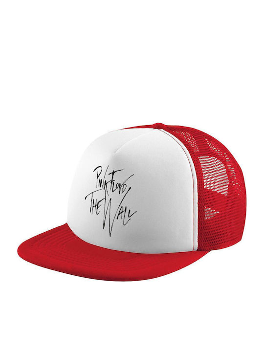 Pink Floyd Wall Adult Soft Trucker Mesh Hat Red...