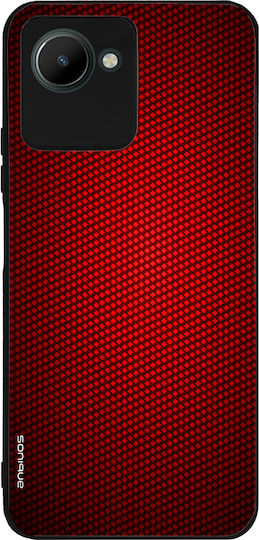 Θήκη Sonique Carbon Series Realme Realme C30 Κόκκινο