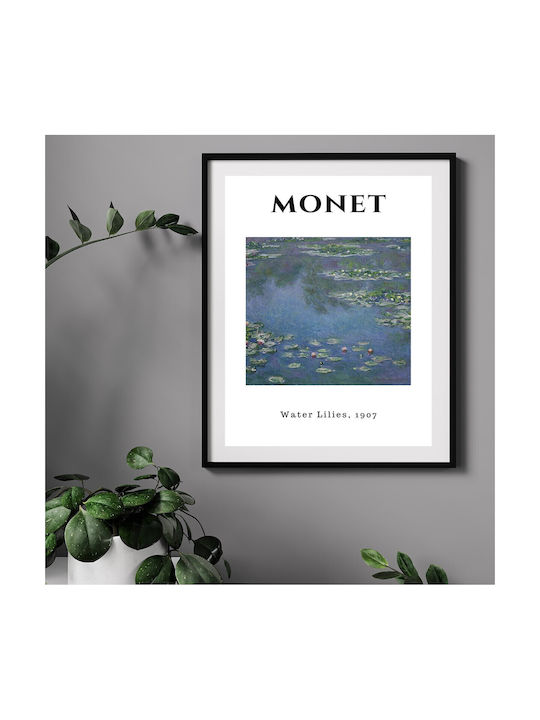 Poster Monet Waterlillies Art013 30cm X 40cm Pr...
