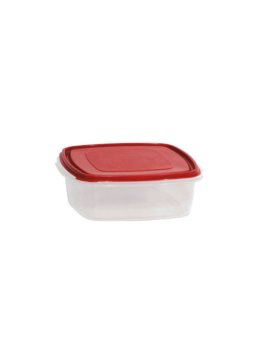 Viomes Cutie pentru Mâncare Plastic Burgundy Potrivit pentru Cuptor cu Microunde 900ml 1buc