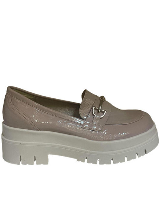 Women's Moccasins in Pink Color