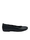 Suede Ballerinas Black