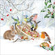 Decoupage-Serviette 1 Stk. Wintergenuss