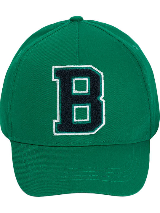 Cool Club Kids' Fabric Green Jockey Hat