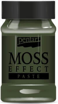 Moss Effect Paste Εφέ Βρύα Dark Green 100 Ml Pentart
