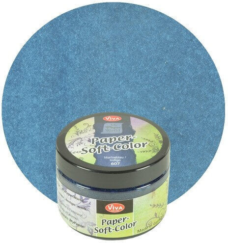 Paper Soft Color Viva Decor 75 Ml Navy Blue
