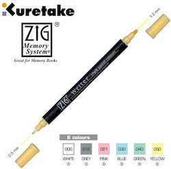Kreide Pastellfarben Stift Doppel Gelb Marker