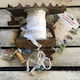 Κορδέλα Old Vintage White 1,2m