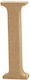 MDF-Buchstabe 13cm Dicke 2cm I