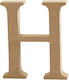 MDF-Buchstabe 13cm Dicke 2cm H