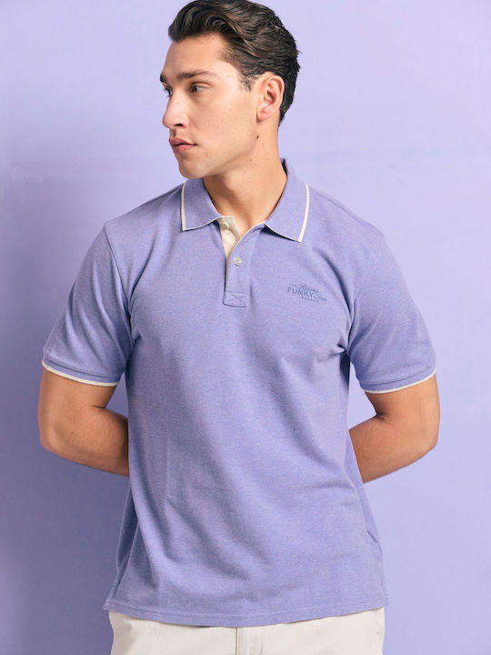 Polo Short Sleeve Blouse Dahlia Purple Mel