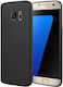 Umschlag Rückseite Silikon Schwarz (Galaxy S7 Edge)